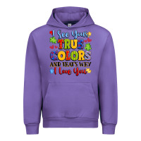 Tulip colorful love message Urban Hoodie - LillyAllenDesigns