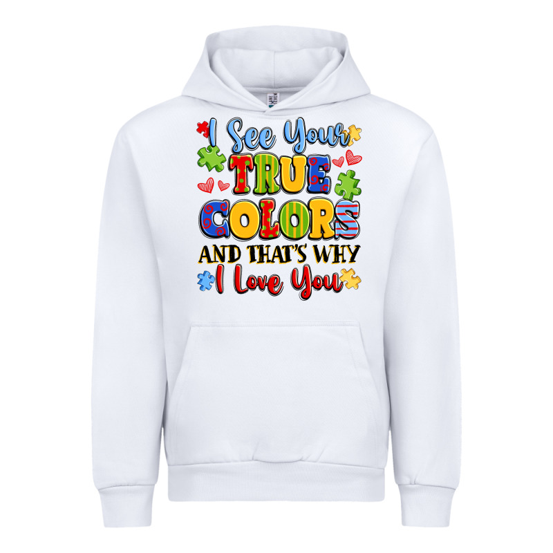 Colorful Love Message Urban Hoodie by LillyAllenDesigns | Teevron