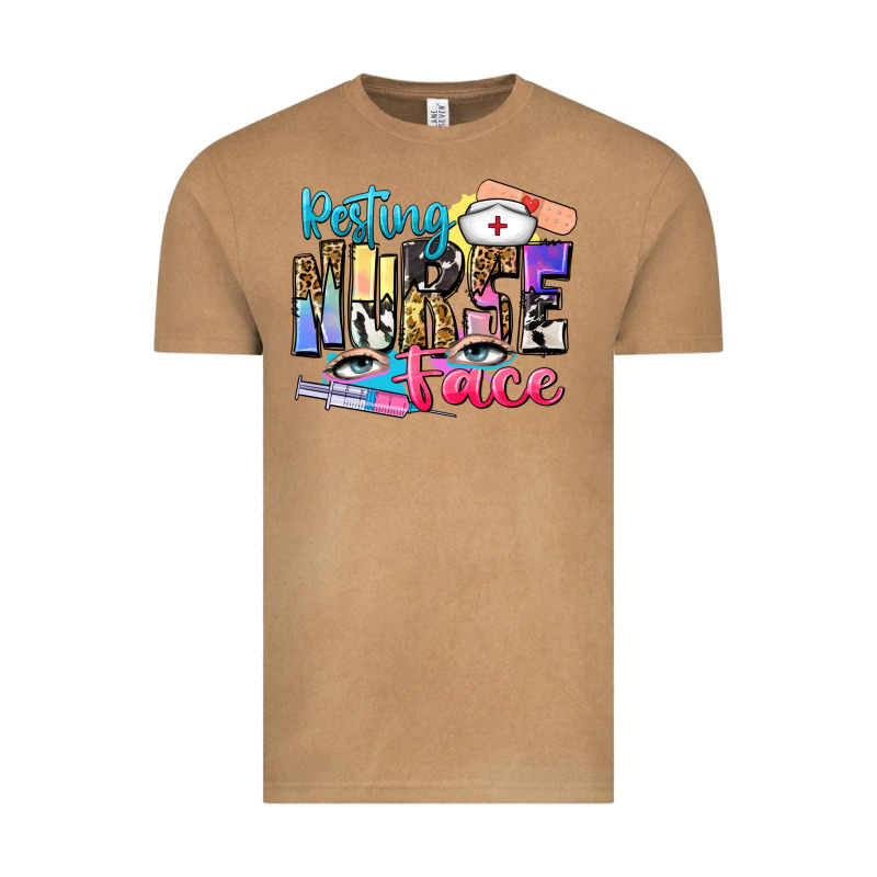 Resting Nurse Face Vintage Tee by Zillion Design Studio | Teevron