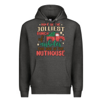 Charcoal Heather home of the jollıest bunch of assholes thıs sıd Premium Hoodie - MaliasSmallBusiness