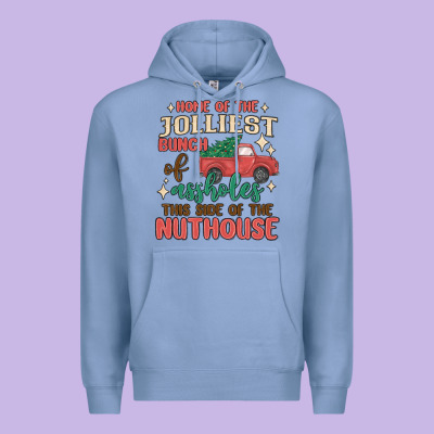 Home Of The Jollıest Bunch Of Assholes Thıs Sıd Premium Hoodie Designed By Maliassmallbusiness