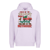 Lilac home of the jollıest bunch of assholes thıs sıd Premium Hoodie - MaliasSmallBusiness
