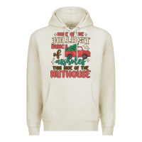 Oatmeal Heather home of the jollıest bunch of assholes thıs sıd Premium Hoodie - MaliasSmallBusiness