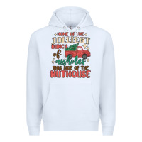 White home of the jollıest bunch of assholes thıs sıd Premium Hoodie - MaliasSmallBusiness