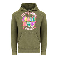 Vintage Olive field day let the games begin Vintage Hoodie - JahusDesignShop