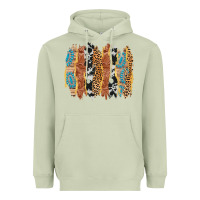 Matcha western brushstrokes Heavyweight Hoodie - AdoDesignShop
