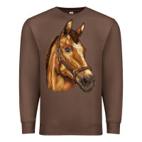 Chestnut horse Premium Sweatshirt - BarkalooDesign