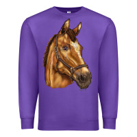 Purple horse Premium Sweatshirt - BarkalooDesign