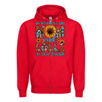 Red god gifted me two titles mom and lolli  and i rock Zipper Hoodie - JahusDesignShop