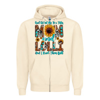 Sandshell god gifted me two titles mom and lolli  and i rock Zipper Hoodie - JahusDesignShop