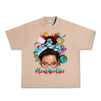 Burro teacher life messy bun Urban Heavy Tee - texasbilliewilder