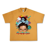 Peanut Butter teacher life messy bun Urban Heavy Tee - texasbilliewilder