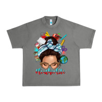 Tornado teacher life messy bun Urban Heavy Tee - texasbilliewilder