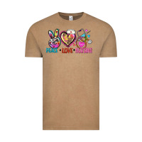 Vintage Coffee peace love nursing Vintage Tee - Zillion Design Studio