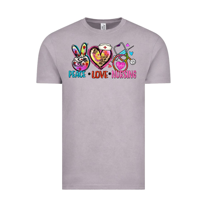 Peace Love Nursing Vintage Tee by Zillion Design Studio | Teevron