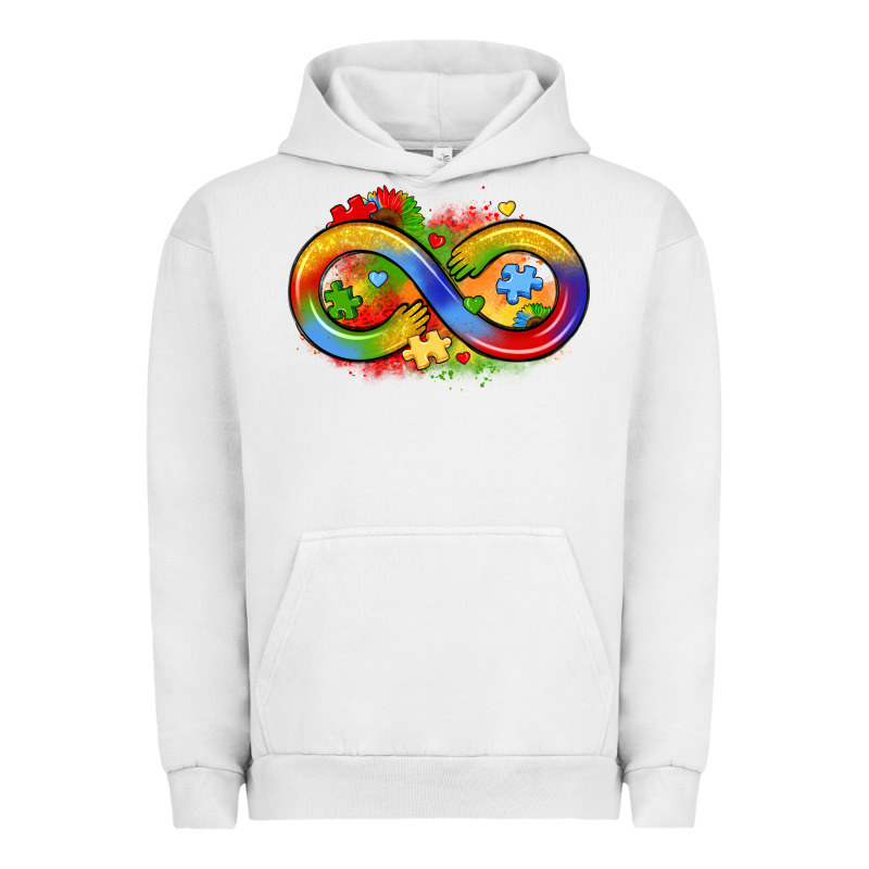 Infinity Symbol Autism Urban Hoodie by LillyAllenDesigns | Teevron