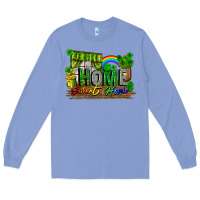 Colony Blue home sweet home Long Sleeve Tee - FaDigitalArtStudio