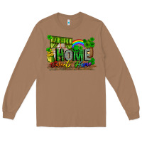 Toasted Coconut home sweet home Long Sleeve Tee - FaDigitalArtStudio