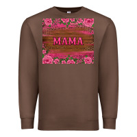 Chestnut floral leopard mama tumbler Premium Sweatshirt - BarkalooDesign