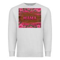 Dove Grey floral leopard mama tumbler Premium Sweatshirt - BarkalooDesign