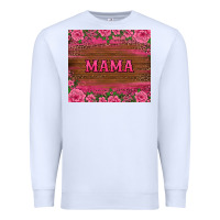 White floral leopard mama tumbler Premium Sweatshirt - BarkalooDesign