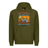 Army Green bind my wandering heart to thee Premium Hoodie - MaliasSmallBusiness