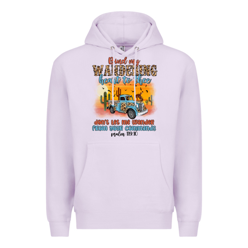 Bind My Wandering Heart To Thee Premium Hoodie by MaliasSmallBusiness | Teevron