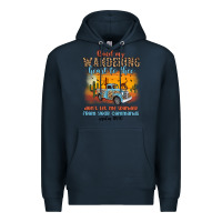Navy bind my wandering heart to thee Premium Hoodie - MaliasSmallBusiness