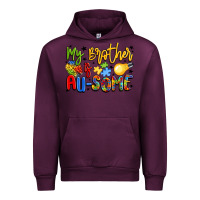 Mauve Wine my brother is au some Urban Hoodie - LillyAllenDesigns