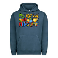 Pigment Midnight Navy my brother is au some Urban Hoodie - LillyAllenDesigns