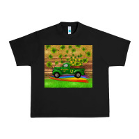Black st patricks day truck shamrock with rainbow tumbler Urban Heavy Tee - RanaPortraitStore