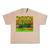 Burro st patricks day truck shamrock with rainbow tumbler Urban Heavy Tee - RanaPortraitStore