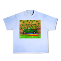 Grape Ice st patricks day truck shamrock with rainbow tumbler Urban Heavy Tee - RanaPortraitStore