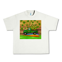 Pistachio st patricks day truck shamrock with rainbow tumbler Urban Heavy Tee - RanaPortraitStore