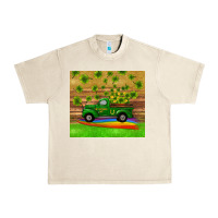 Sandshell st patricks day truck shamrock with rainbow tumbler Urban Heavy Tee - RanaPortraitStore