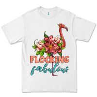 White flamingo flocking fabulous Premium Tee - Artiststas
