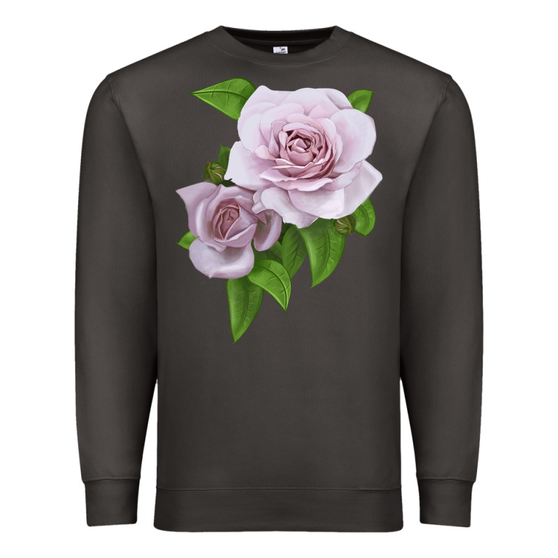 Silver Lining Rose Premium Sweatshirt by LillyAllenDesigns | Teevron
