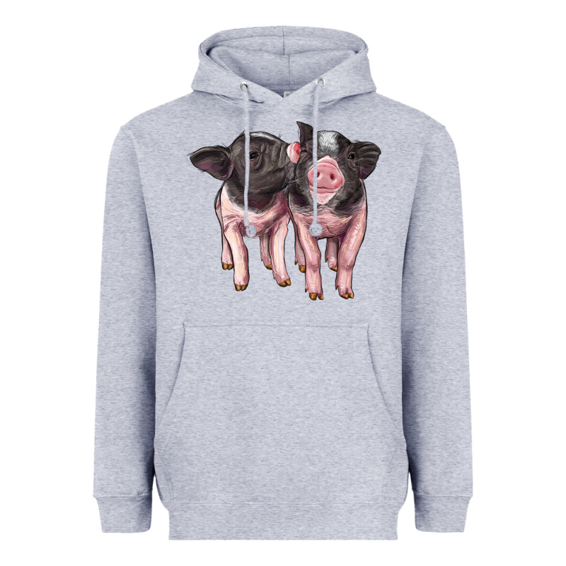 Cute Baby Pigs Heavyweight Hoodie by Artiststas | Teevron