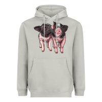 Moon Dust cute baby pigs Heavyweight Hoodie - Artiststas