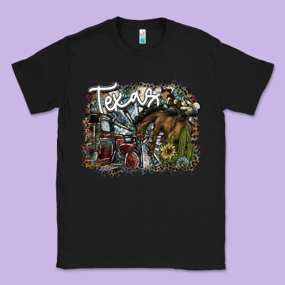 Texas Classic Tee Designed By Sublimationcraftshop