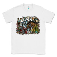 White texas Classic Tee - SublimationCraftShop