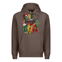 Coffee santas favorite cna nurse Premium Hoodie - MaliasSmallBusiness