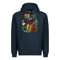 Navy santas favorite cna nurse Premium Hoodie - MaliasSmallBusiness