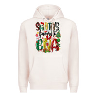 Pale Pink santas favorite cna nurse Premium Hoodie - MaliasSmallBusiness