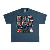 Midnight Navy ekg tech Urban Heavy Tee - Zillion Design Studio