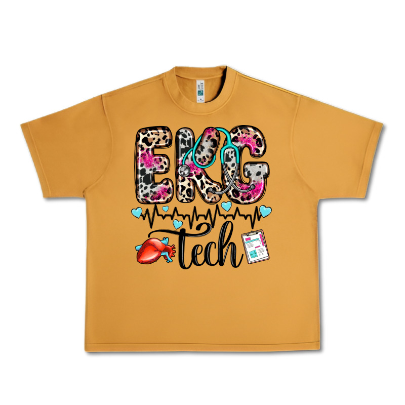 Ekg Tech Urban Heavy Tee by Zillion Design Studio | Teevron