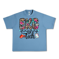 Pebble Blue ekg tech Urban Heavy Tee - Zillion Design Studio