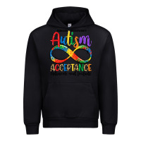Black autism acceptance Urban Hoodie - LillyAllenDesigns