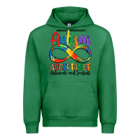 Emerald autism acceptance Urban Hoodie - LillyAllenDesigns