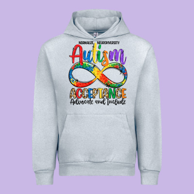 Autism Acceptance Urban Hoodie Designed By Lillyallendesigns